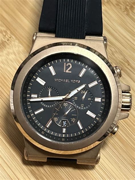 bracelet montre michael kors mk8184|Michael Kors Men's Chronograph Dylan Black .